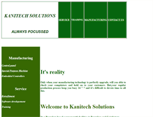 Tablet Screenshot of kanitechsolutions.com
